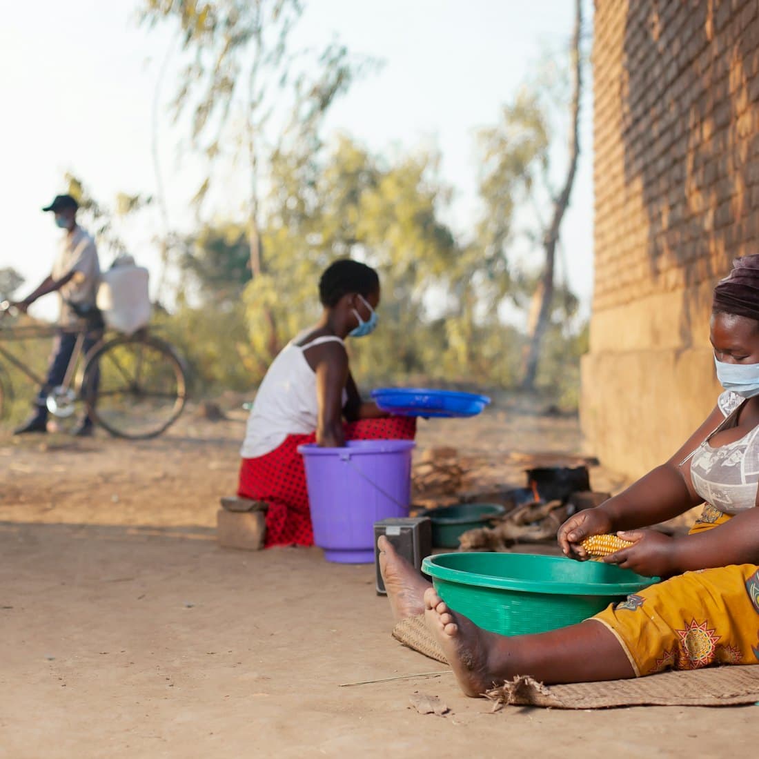 A person in a rural community